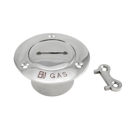 Whitecap Pipe Deck Fill with Key 6131